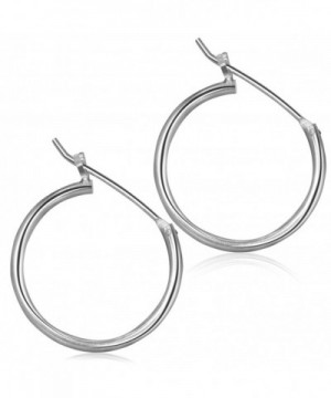 Sterling Earrings Hypoallergenic Accessory Silver 0 7in