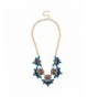Lux Accessories Synthetic Turquoise Statement