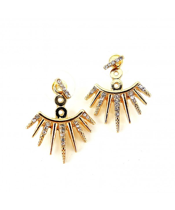 Affordable Jewelry Crystal Jacket Earrings