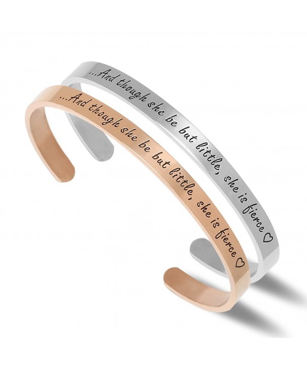 NewChiChi Bracelet Engraved LittleShe Inspirational