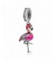 Sterling Silver Pendant Bracelets Flamingo