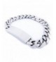 Stainless Steel Faceted Chain Bracelet