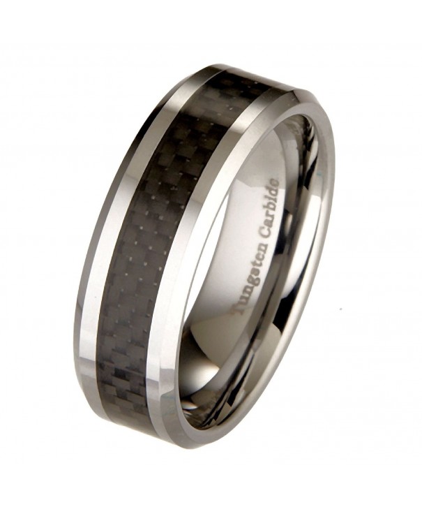 MJ Polished Tungsten Carbide Wedding