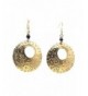 Maisha Trade Hammered Circle Earring