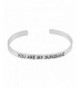 AloveSoul Sunshine Inspirational Engraving Bracelet