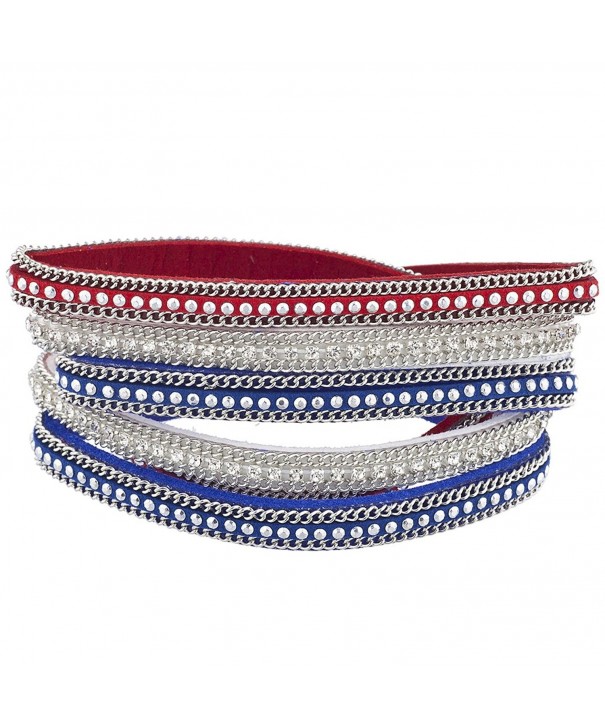 Lux Accessories Independence Magnetic Bracelet