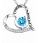 Birthday Aquamarine Swarovski Birthstone Anniversary