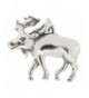 Sterling Silver Moose Charm 20