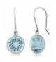 Gemstone Birthstone Sterling Silver Earrings