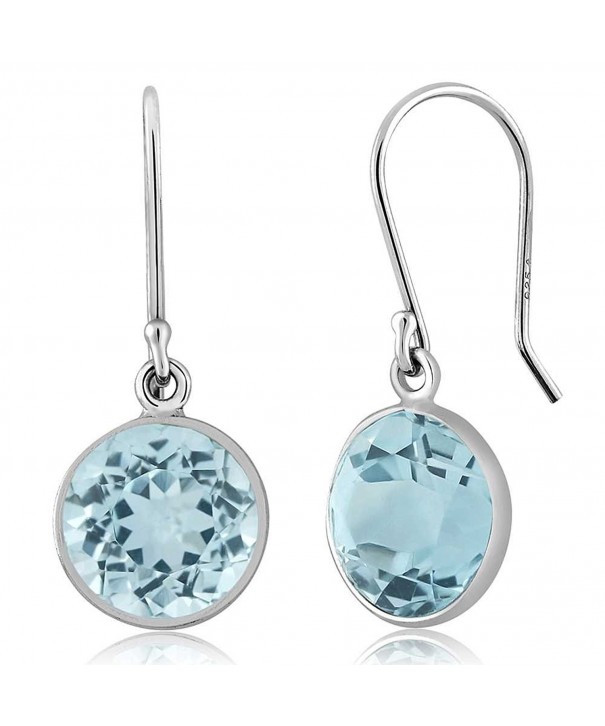 Gemstone Birthstone Sterling Silver Earrings