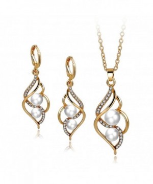 Choker Fashion Crystal Necklace Earrings