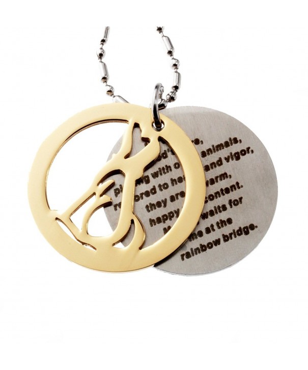 R H Jewelry Stainless Pendant Memorial