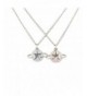 Lux Accessories Silver Enamel Necklaces