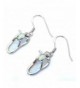 Sandal Turtle Earrings Created Sterlign