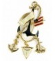 6030480 Brooch Mariner Marine Patriot