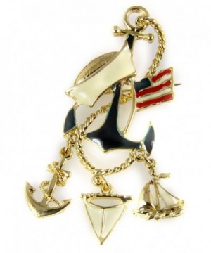 6030480 Brooch Mariner Marine Patriot