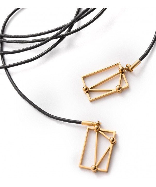 Constellations Gold Plated Adjustable Triangulum Necklace