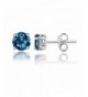 Sterling Silver London Topaz Earrings