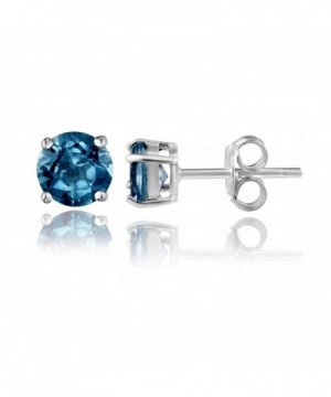 Sterling Silver London Topaz Earrings