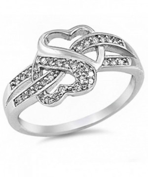 Infinity Heart Sterling Stainless Steel