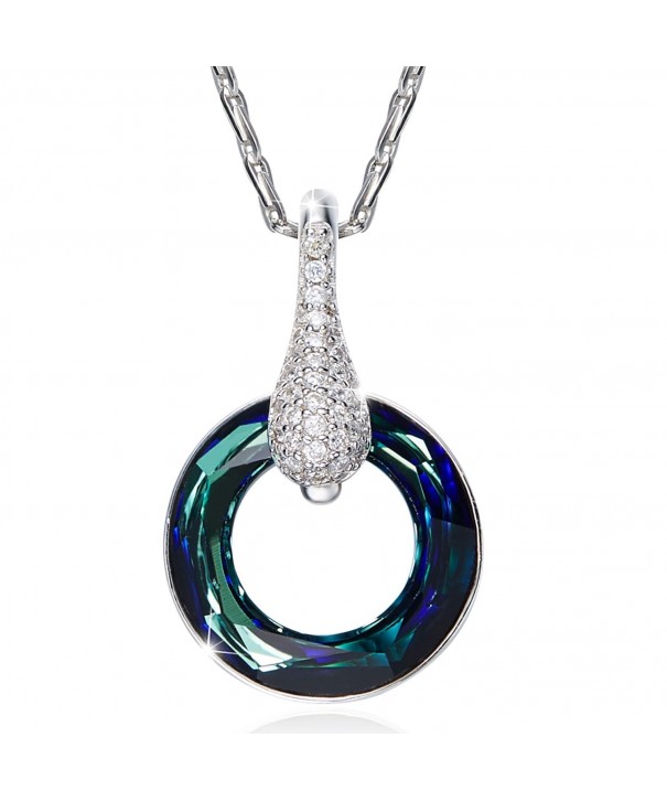 SILYHEART Swarovski Crystal Pendant Necklace