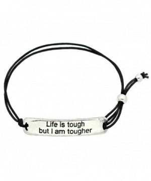 Tough Tougher Inspirational Stretch Bracelet