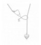 MANZHEN Stethoscope necklace Initial Pendant
