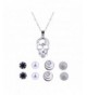 Shoopic Crystal Earrings Pendant Necklace