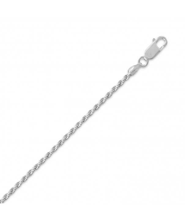 Necklace Sterling Rhodium Non tarnish 18 inch