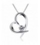 B Catcher Necklaces Valentines Sterling Zirconia