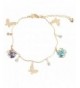 Rhinestone Butterfly Fashion Womens Bracelet