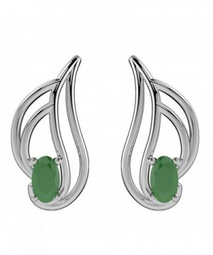 0 55ctw Genuine Sterling Silver Earrings