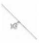 Black Bow Jewelry Rhodium Plated Sterling
