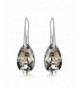 Mevecco Earrings Swarovski Jewelry Gold Patina