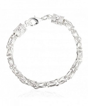 Sephla Sterling Silver Byzantine Bracelet