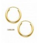 Yellow Diameter Endless Earrings Thickness