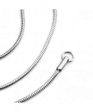 Stainless Steel Snake Necklace Smooth