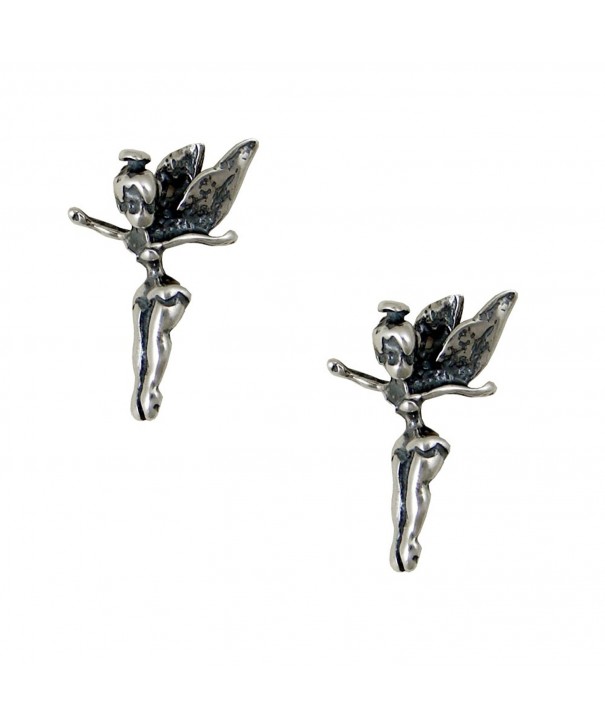 Sterling Silver Tinkerbell Pixie Earrings