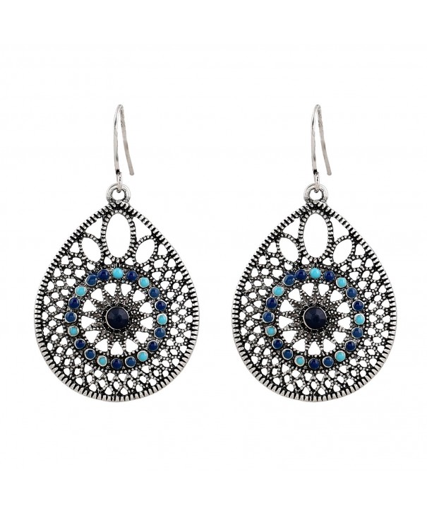 EXCEED Womens Handmade Filigree Earrings