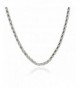 Italian Sterling Silver Spiga Necklace