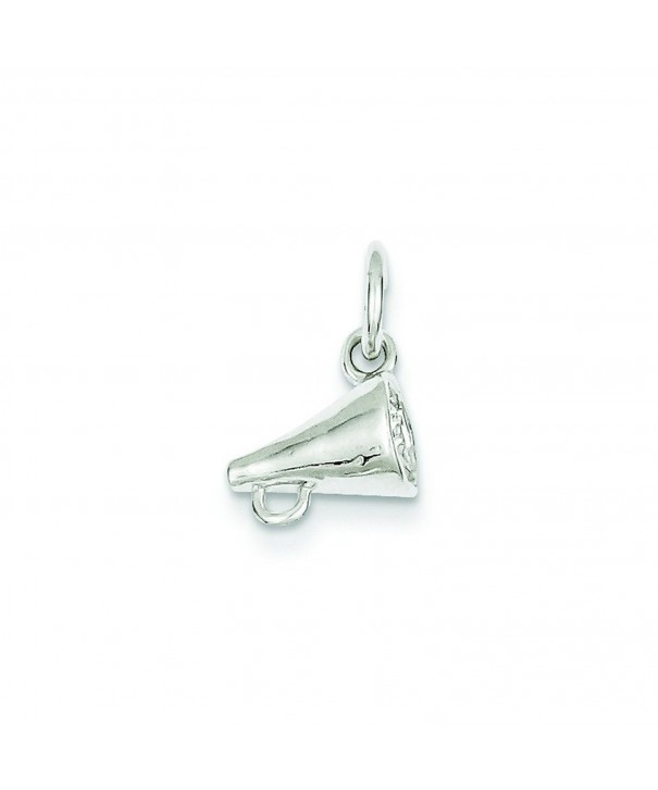 Shop4Silver QC766 Sterling Silver Megaphone