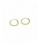 Endless Earrings Cartilage Diameter yellow gold