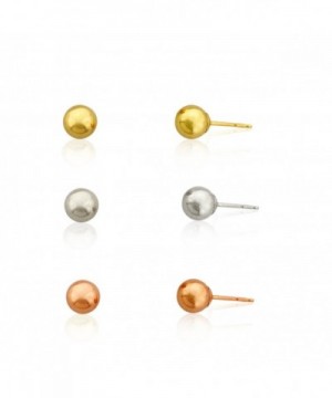 3 pairs Three Color Earring Yellow