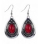 YAZILIND Vintage Tibetan Turquoise Earrings