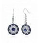 Merthus Sapphire Statement Earrings Sterling