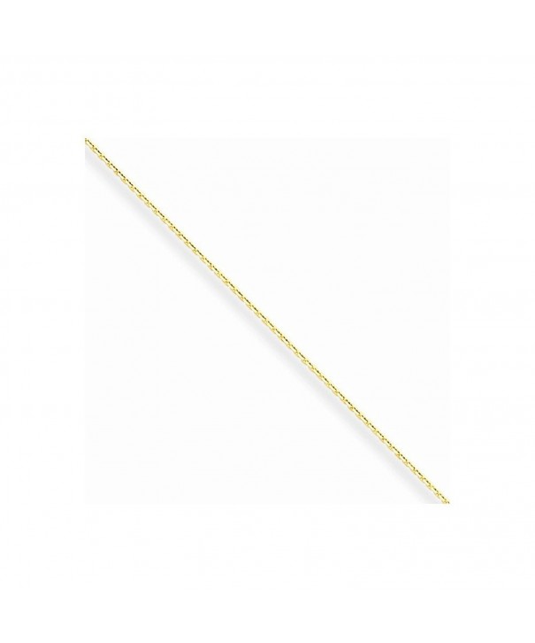 Yellow 0 6mm Solid Diamond Necklace