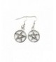 Ancient Pentagram Earrings pentacle pentagram