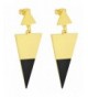 Edforce Stainless Womens Earrings Triangle