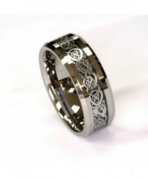 Silver Celtic Tungsten Carbide CJTU267 11 5