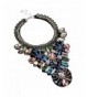 Fashion Handmade Multi color Statement Necklace